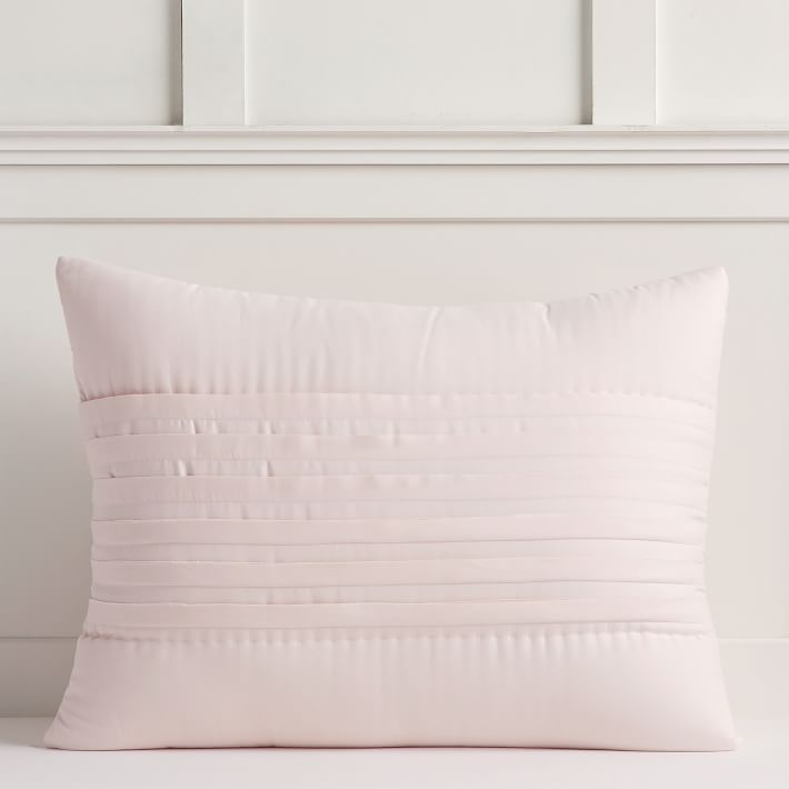 Pretty Pleats Sham With Insert-26"x20" thumbnail 2
