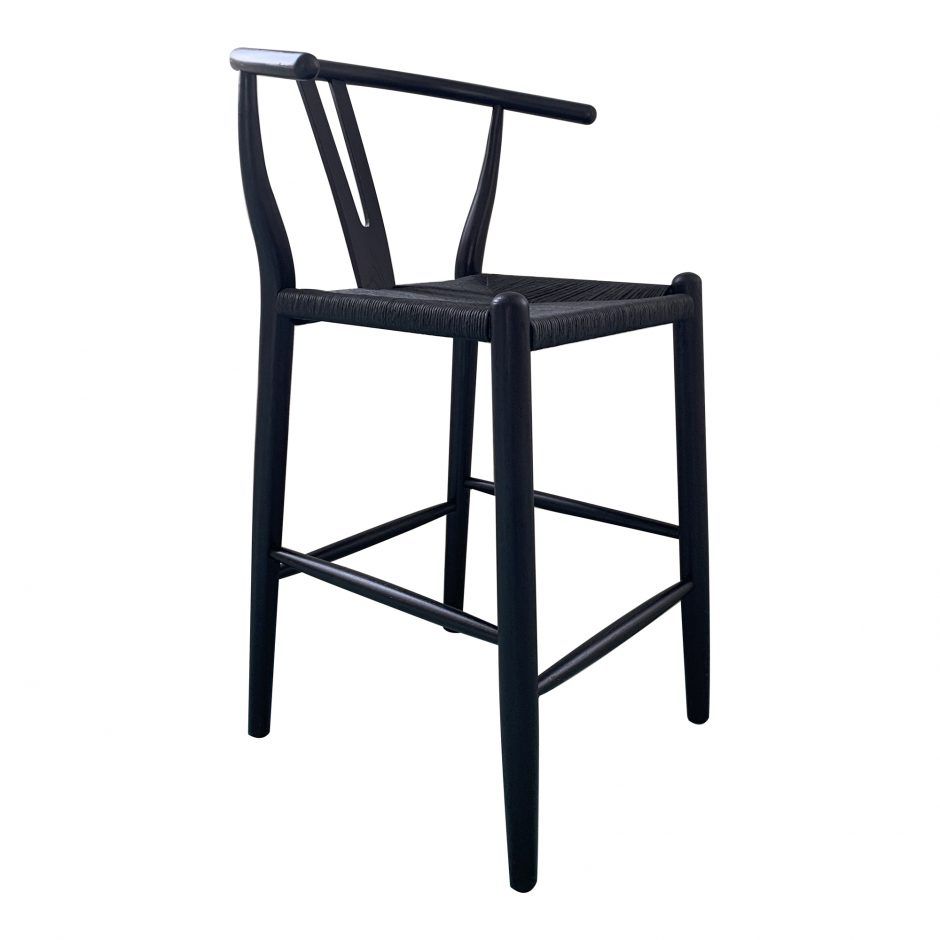 Aria Black Counter Stool thumbnail 2