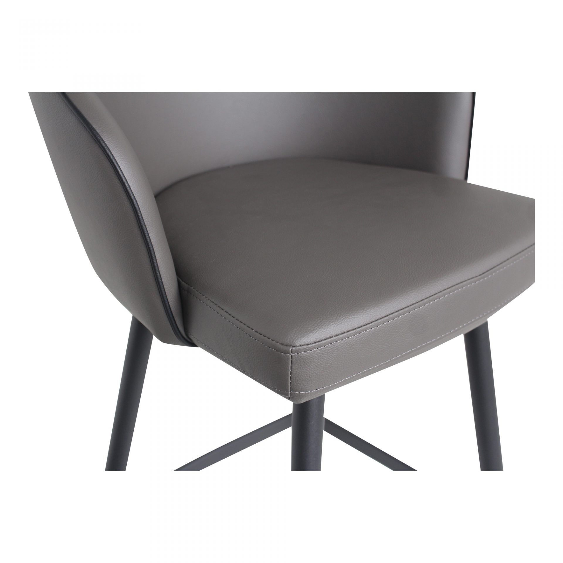 Vaughn Swivel Counter Stool Charcoal thumbnail 5