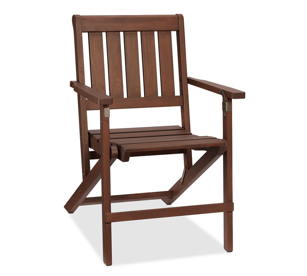 Chatham FSC Mahogany Folding Dining Chair Honey thumbnail 2