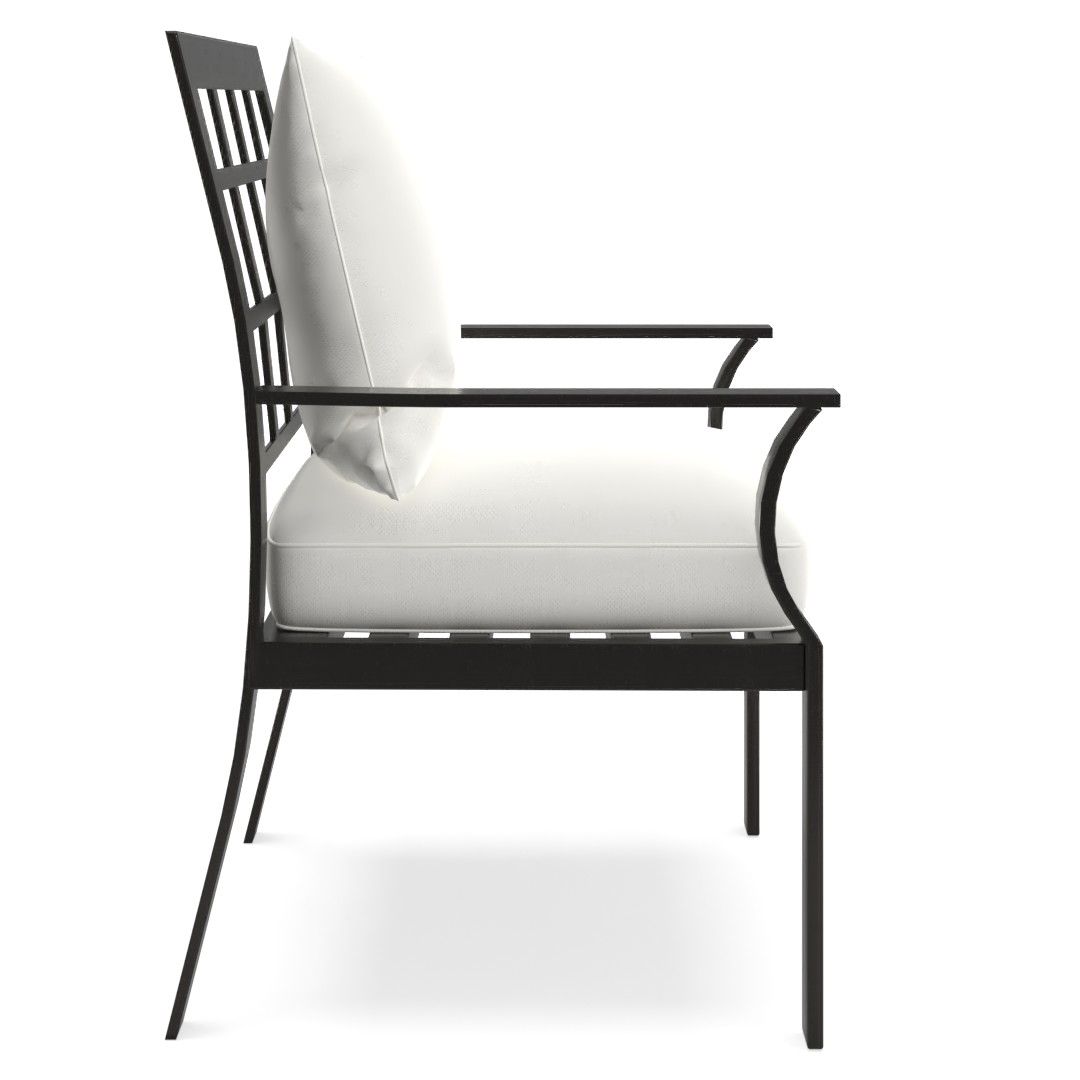 Riviera Metal Lounge Chair thumbnail 2