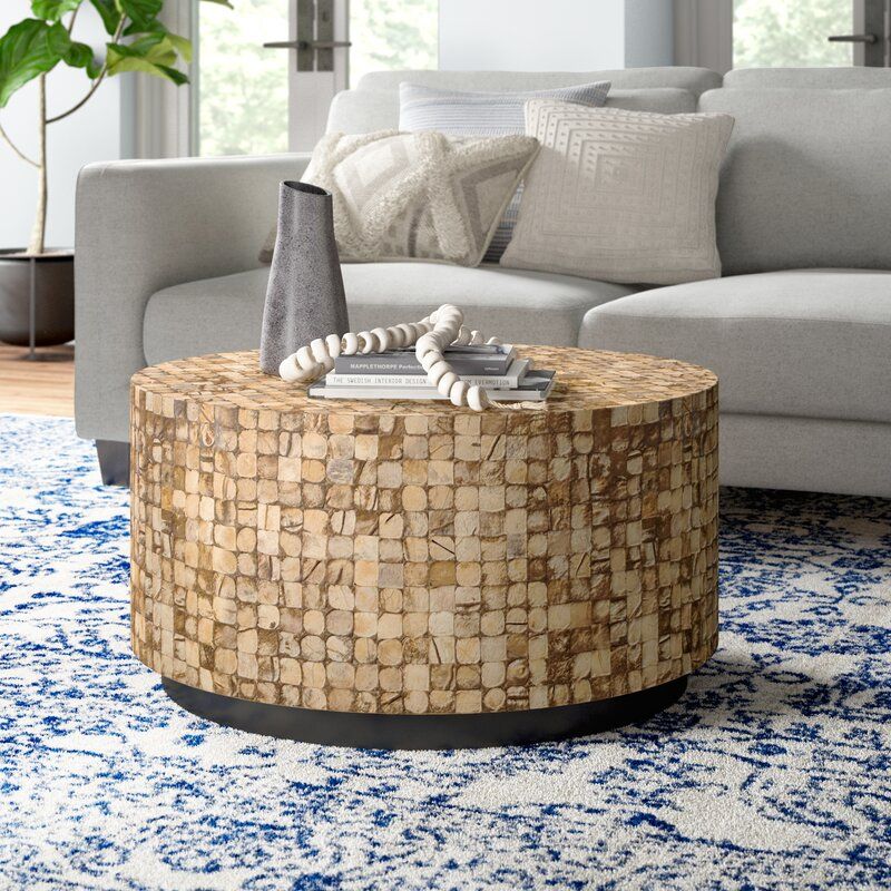 Sherlyn Drum Coffee Table thumbnail 2