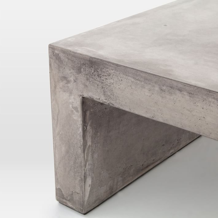 Concrete Waterfall Coffee Table thumbnail 3