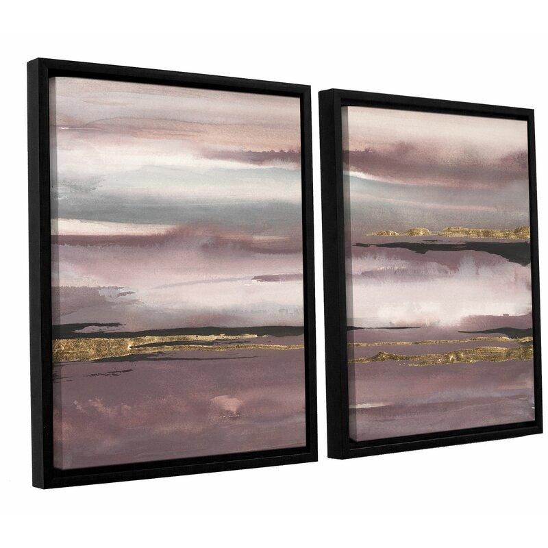 2 Piece Print Set on Canvas With Frame thumbnail 4