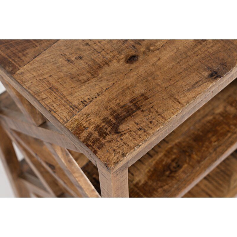 Brincken Solid Wood End Table thumbnail 4