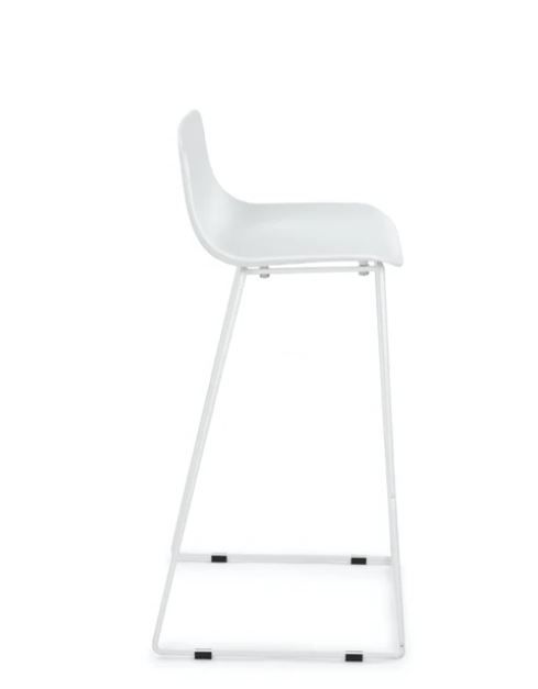 Anco White Bar Stool thumbnail 2