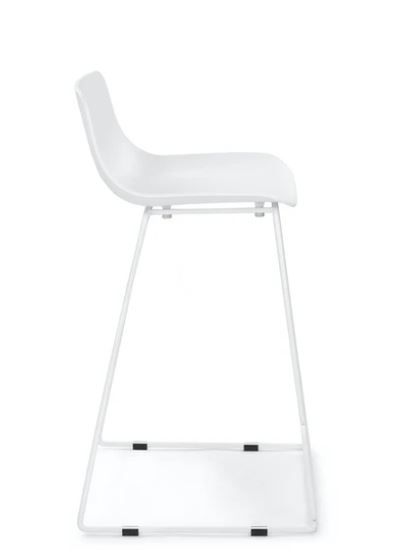 Anco White Counter Stool thumbnail 2