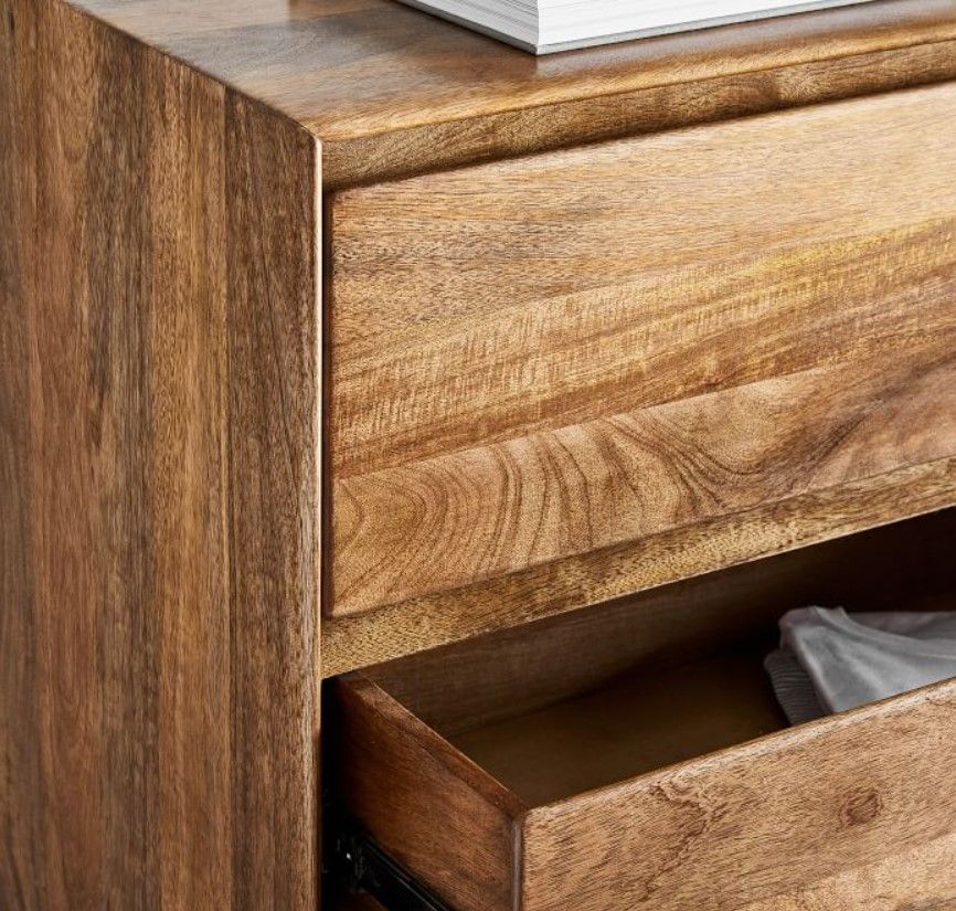 Anton Solid Wood 5 Drawer Dresser thumbnail 2