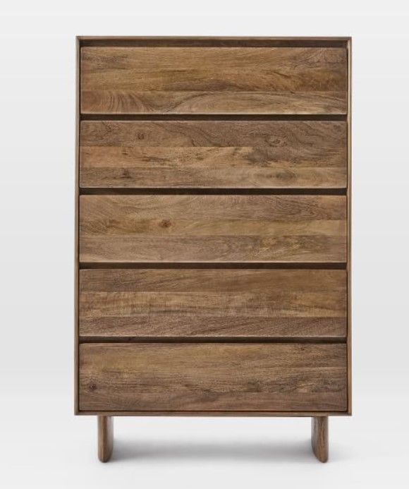 Anton Solid Wood 5 Drawer Dresser thumbnail 5