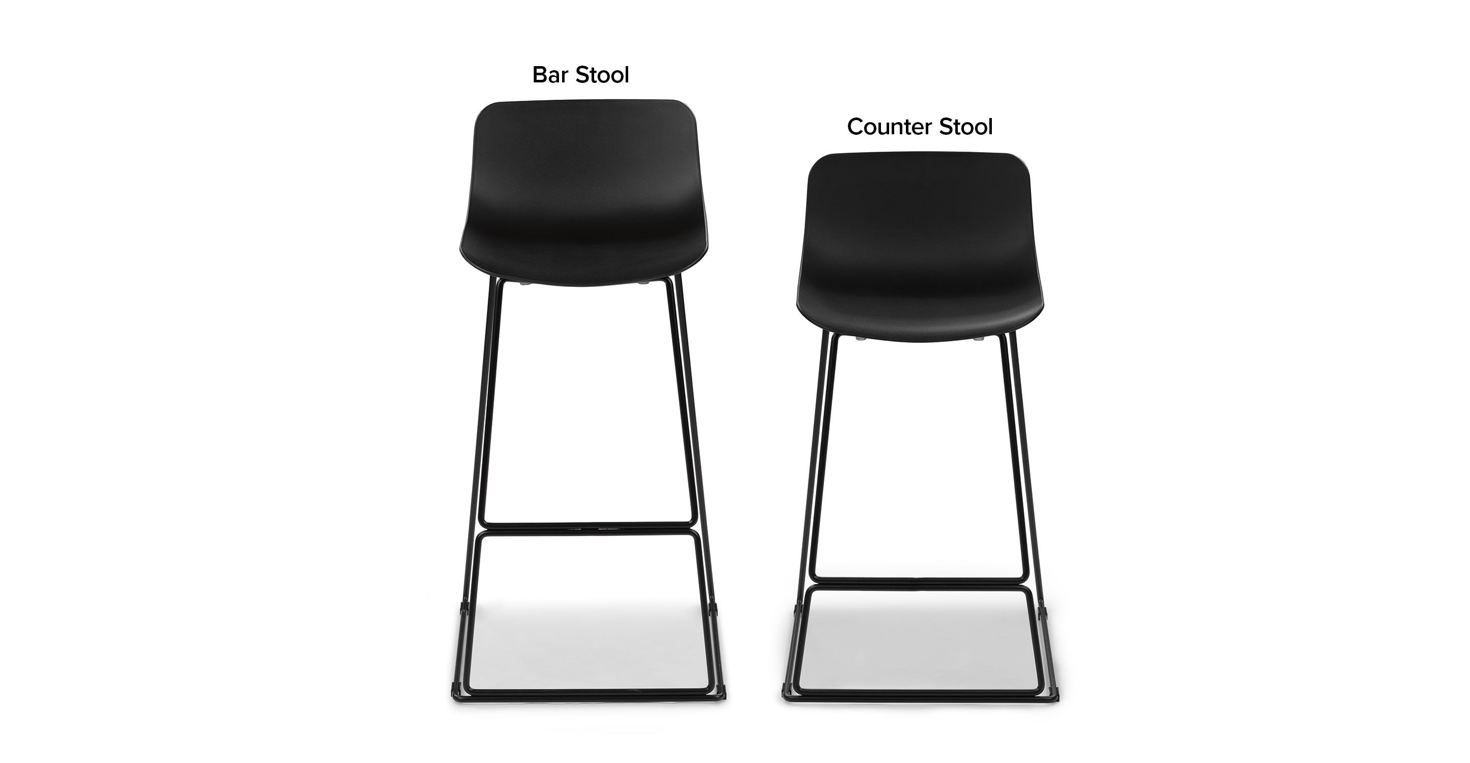 Anco Black Counter Stool thumbnail 7