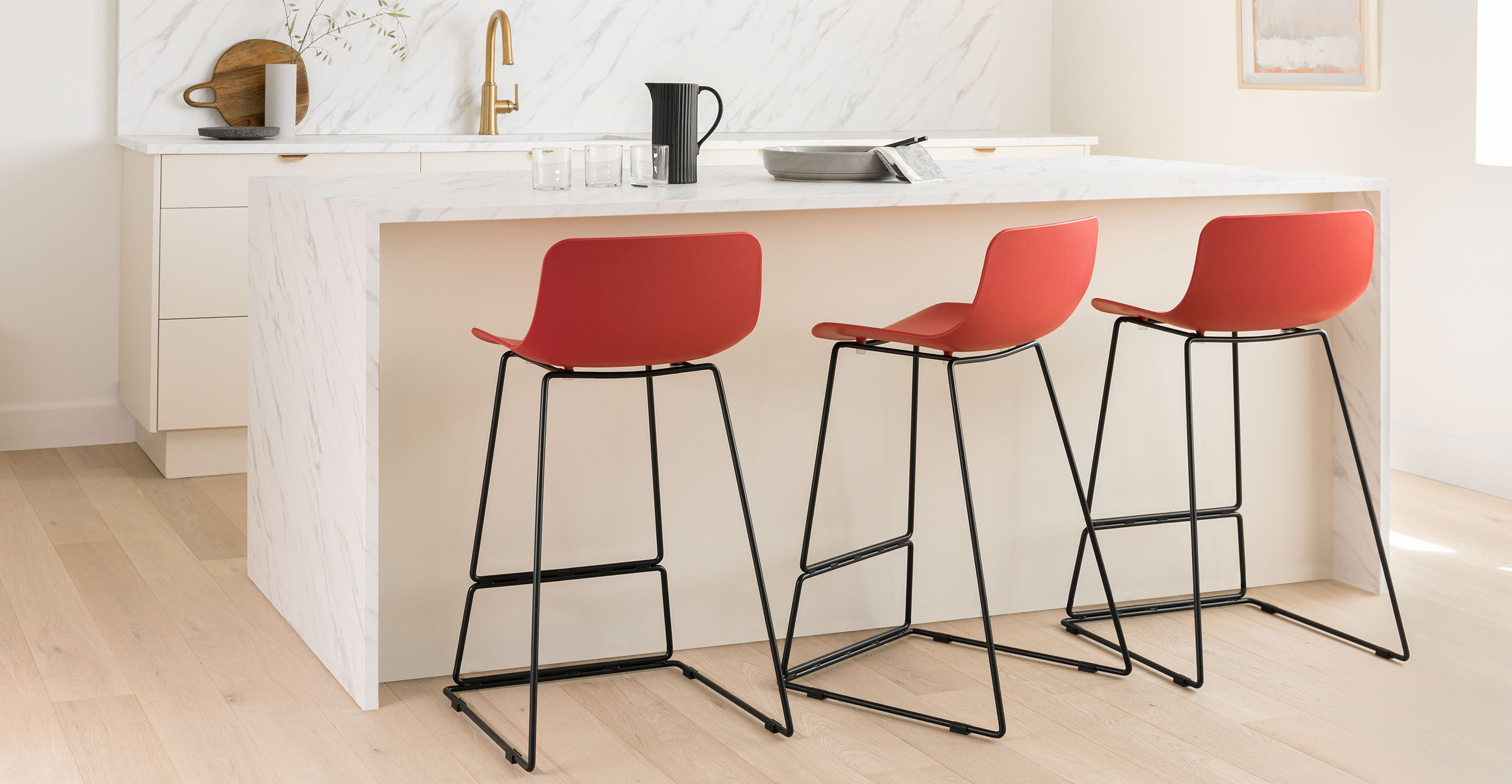 Anco Quince Red Counter Stool thumbnail 11