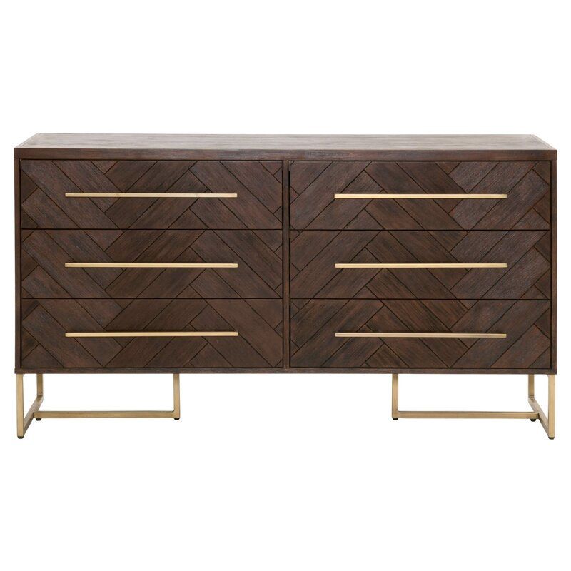 Traditions Mosaic 6 Drawer Dresser thumbnail 3