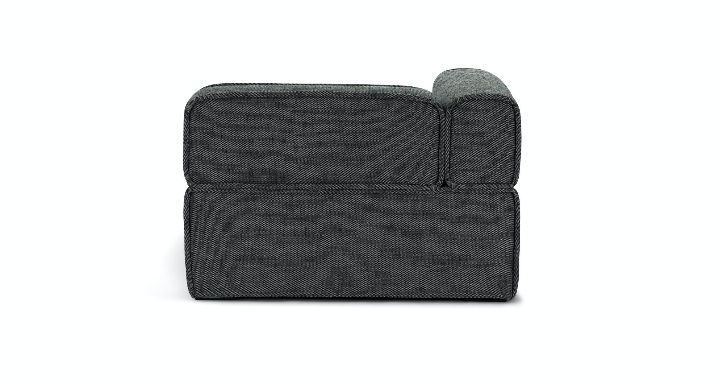 Quadra Carbon Gray Left Chaise Module thumbnail 4