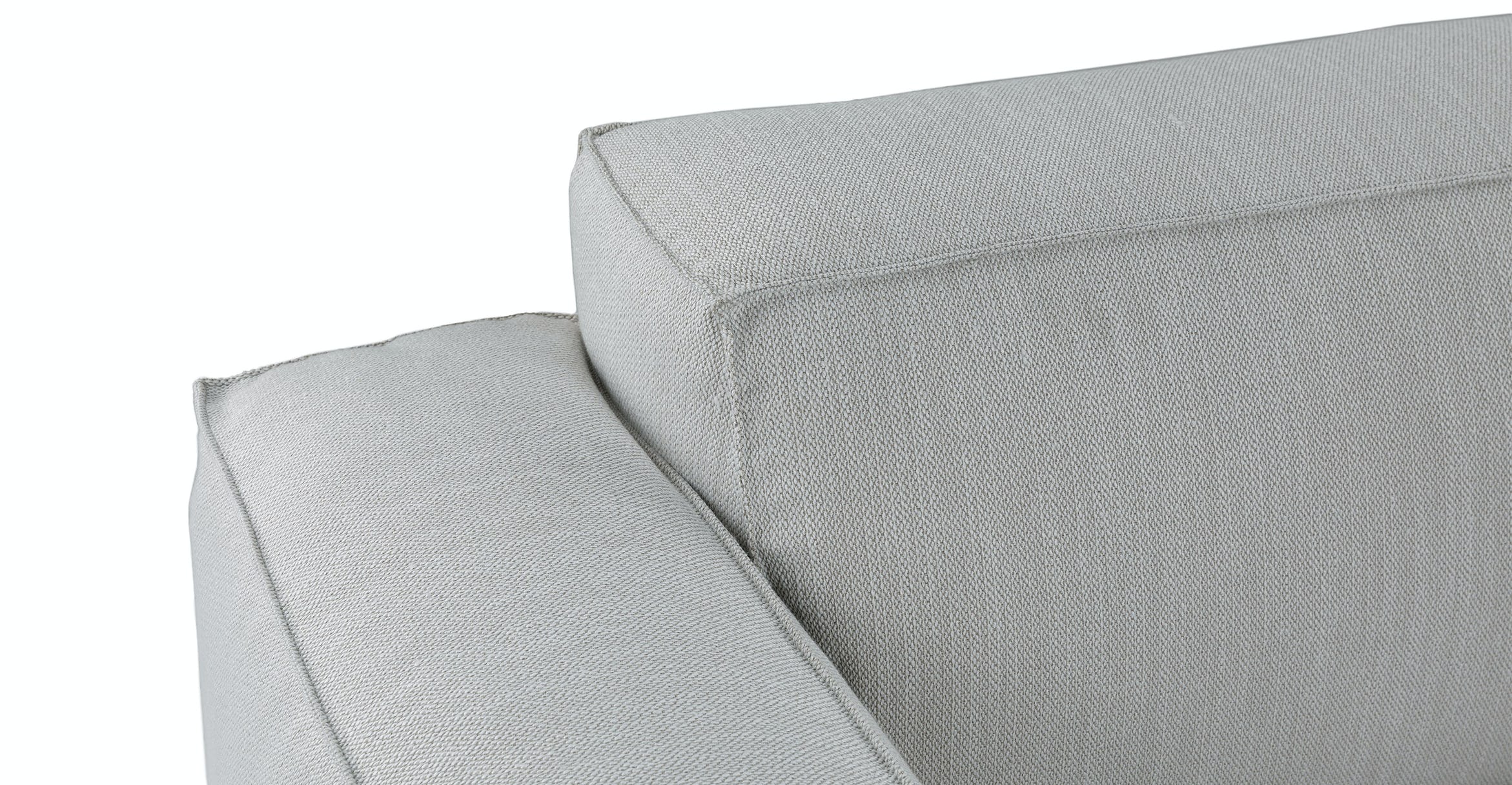 Solae Hush Gray / Walnut Left Arm Corner Sectional thumbnail 7