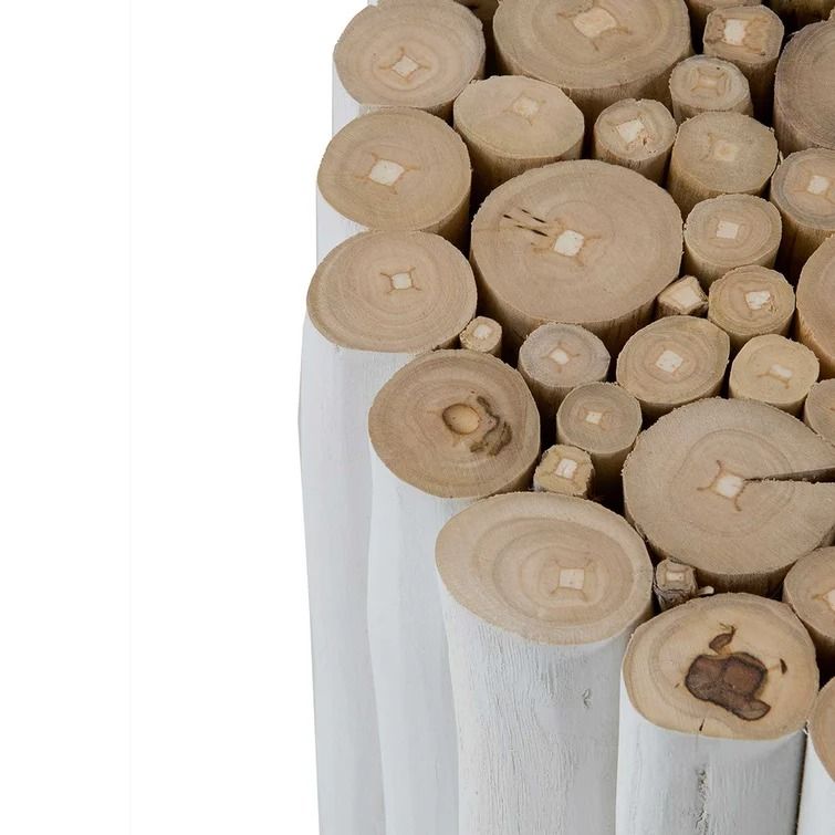 Hebert Tall Solid Wood End Table thumbnail 4