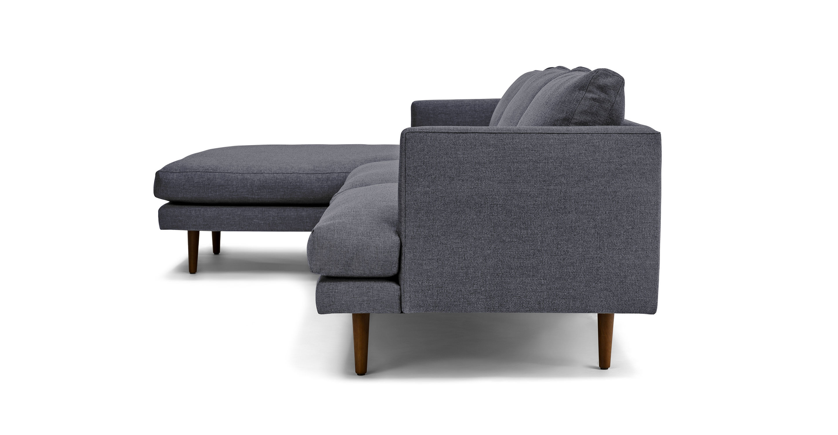 Burrard Stone Blue Left Sectional Sofa thumbnail 3