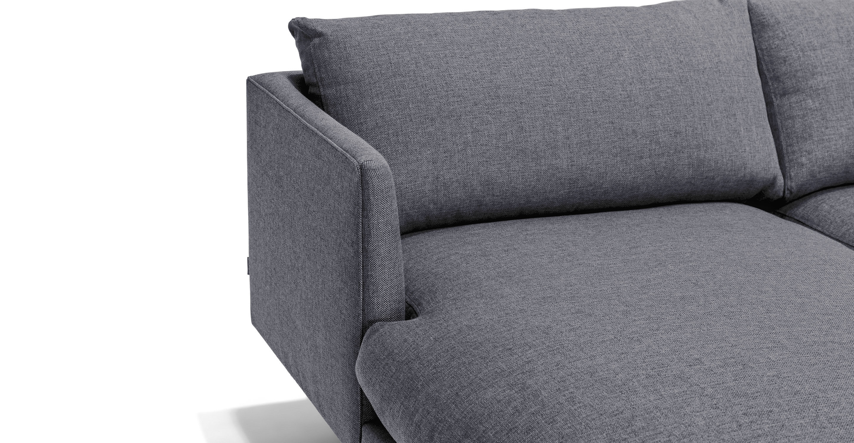 Burrard Stone Blue Left Sectional Sofa thumbnail 5