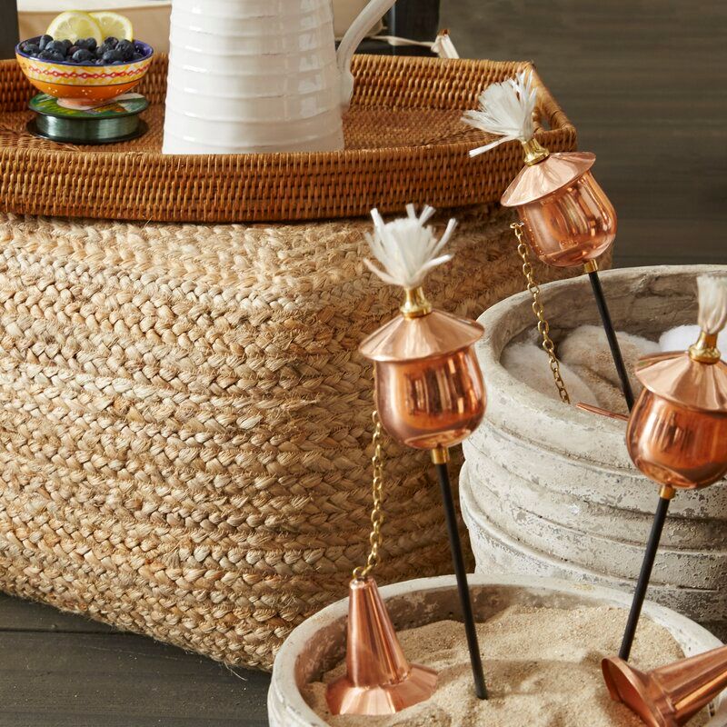 Liberty 18 Square Pouf Ottoman thumbnail 3