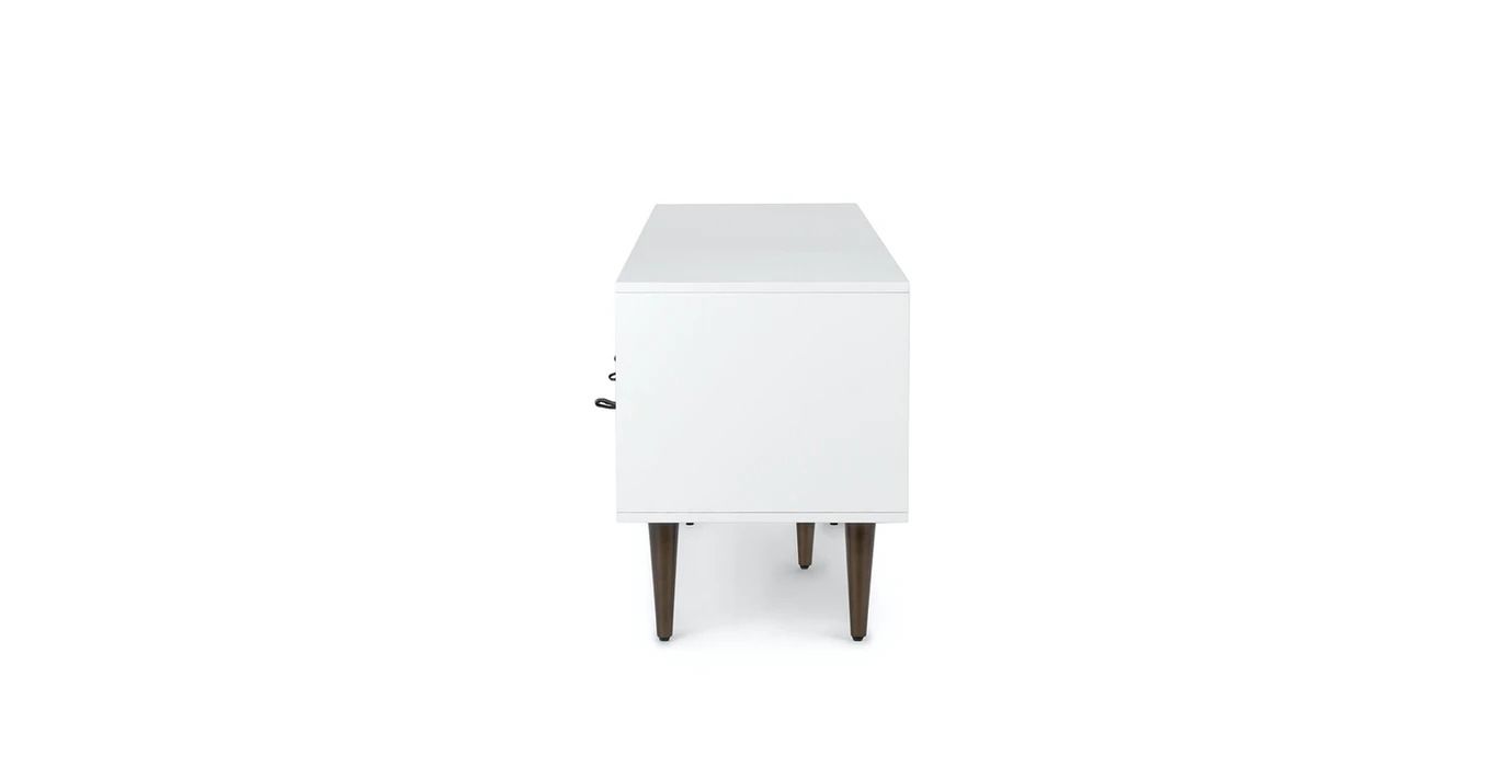 Envelo White / Walnut 80" Media Unit thumbnail 4