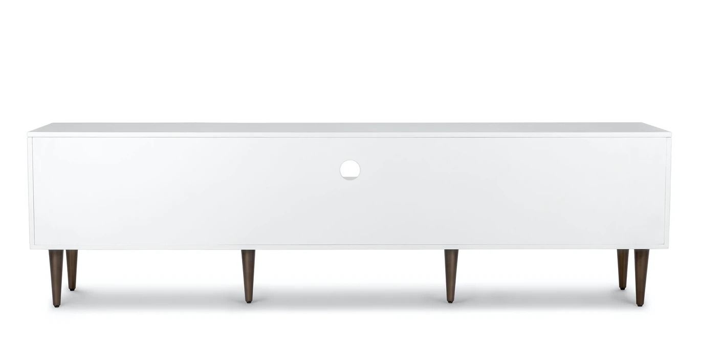 Envelo White / Walnut 80" Media Unit thumbnail 5