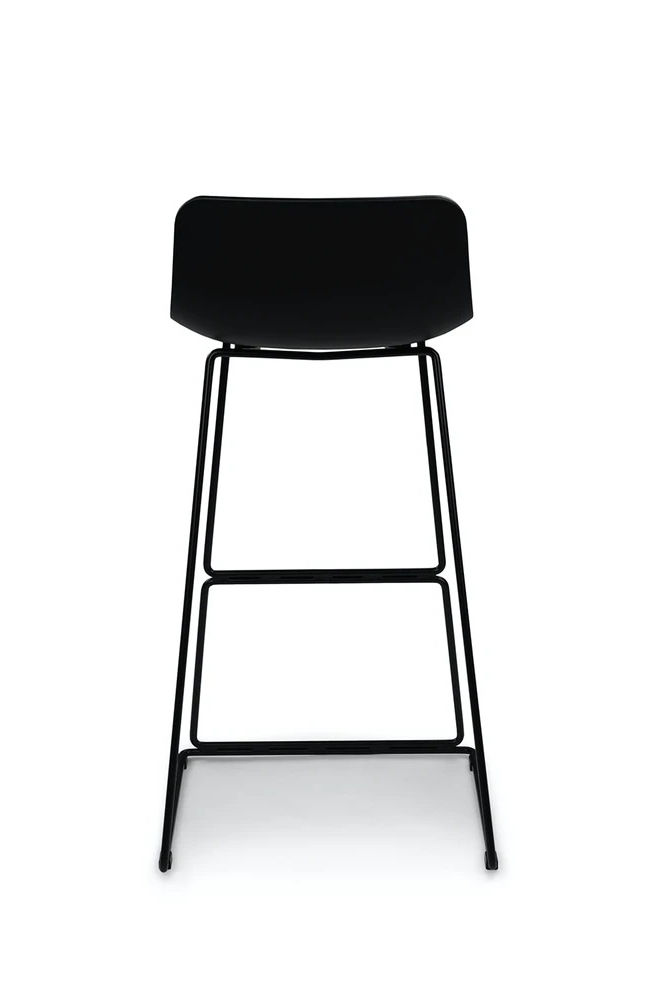 Anco black bar stool thumbnail 4