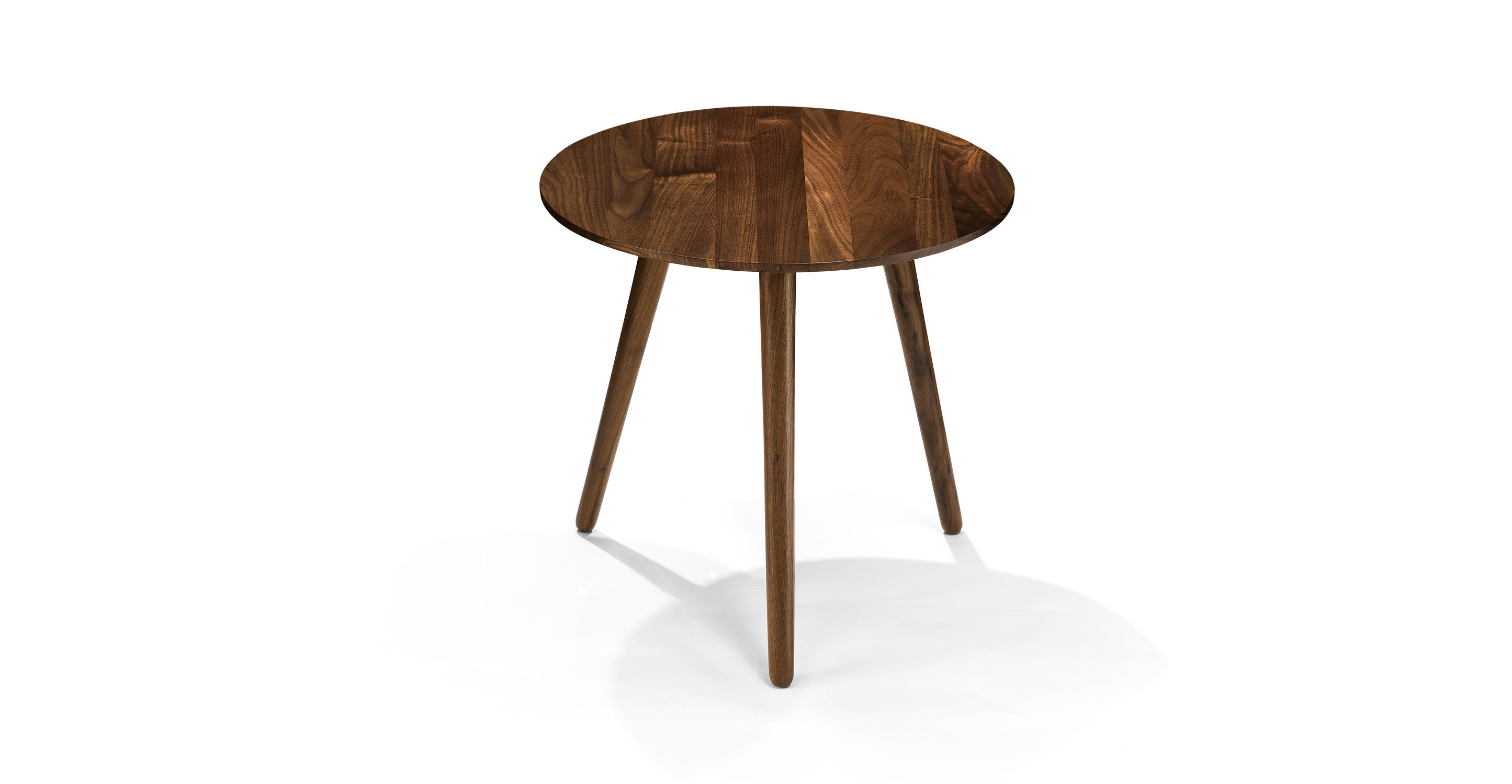 Amoeba Wild Walnut End Table thumbnail 3