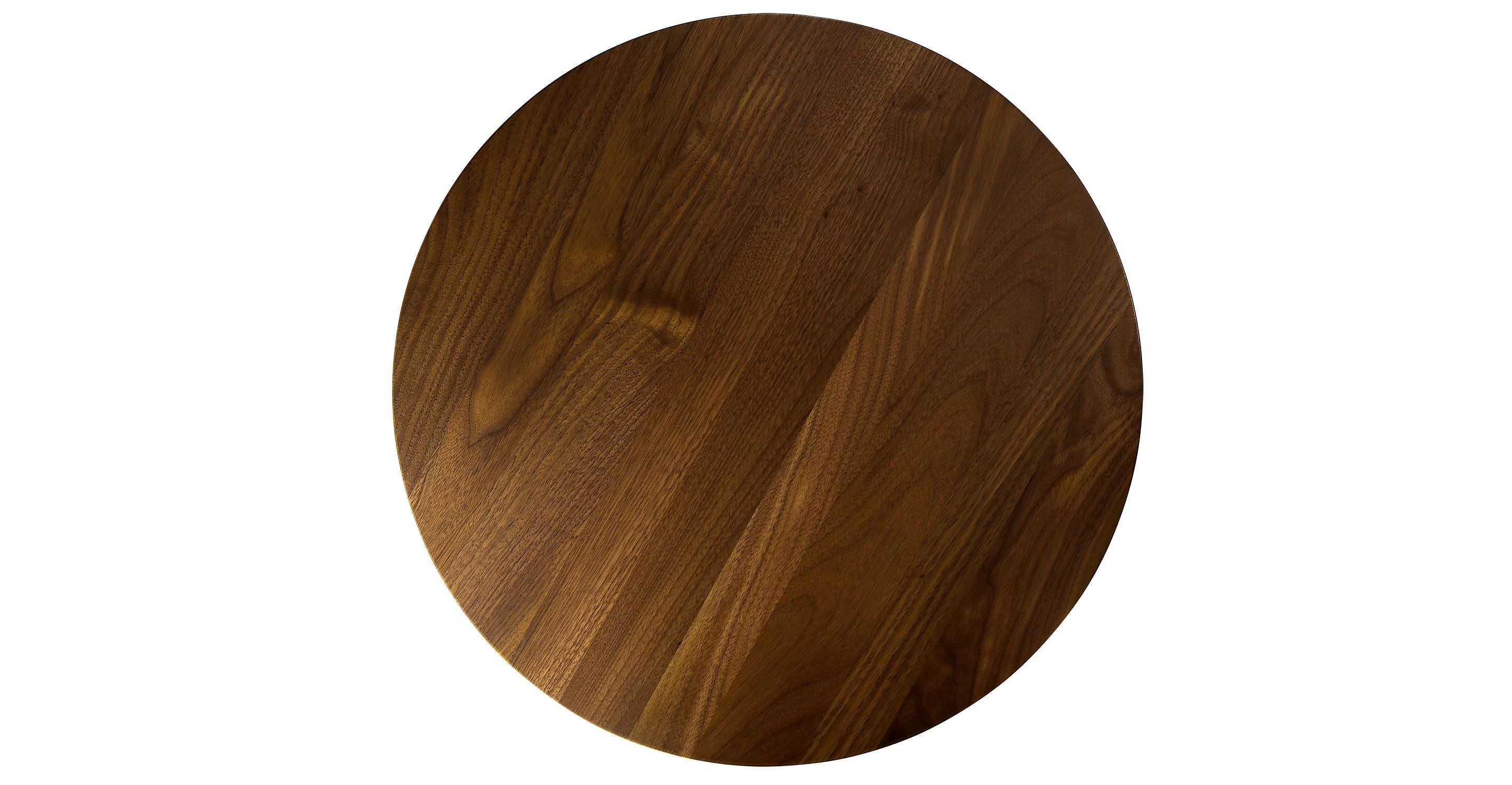Amoeba Wild Walnut End Table thumbnail 4