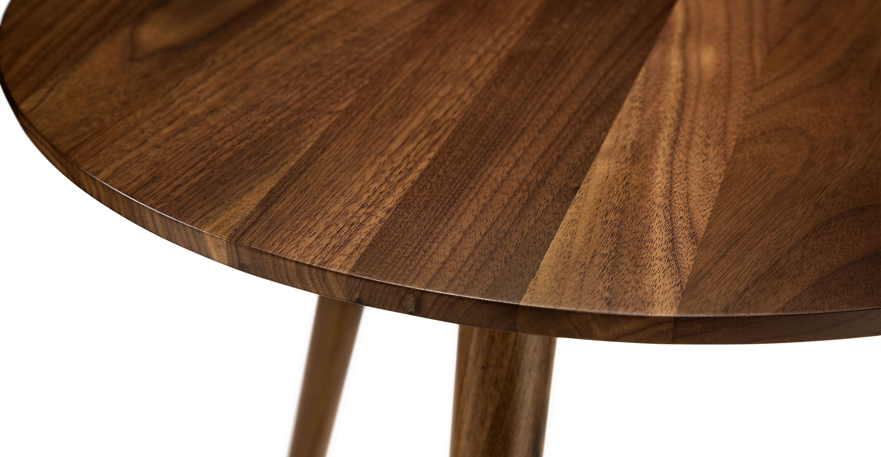 Amoeba Wild Walnut End Table thumbnail 5