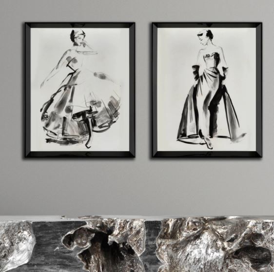Vintage Sketch 1 With Frame thumbnail 3