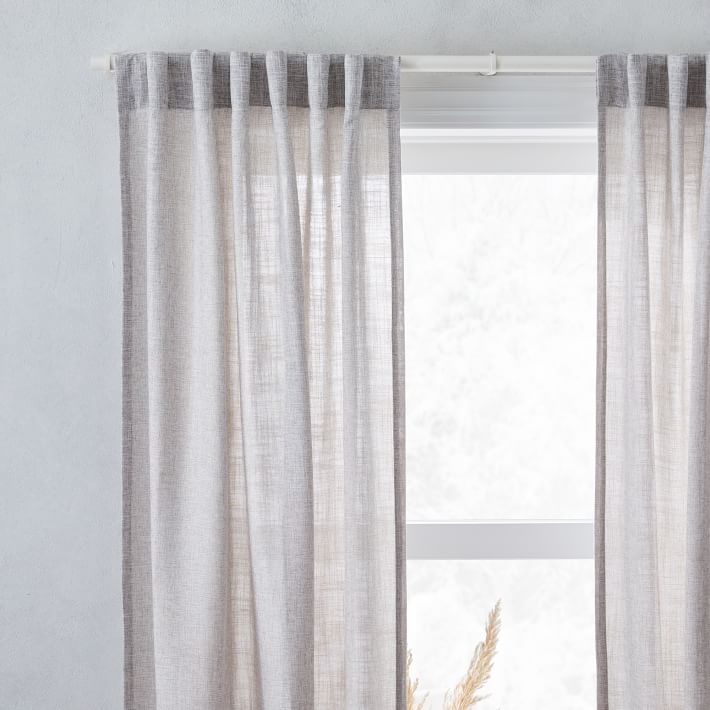 Crossweave Sheer Curtain thumbnail 2