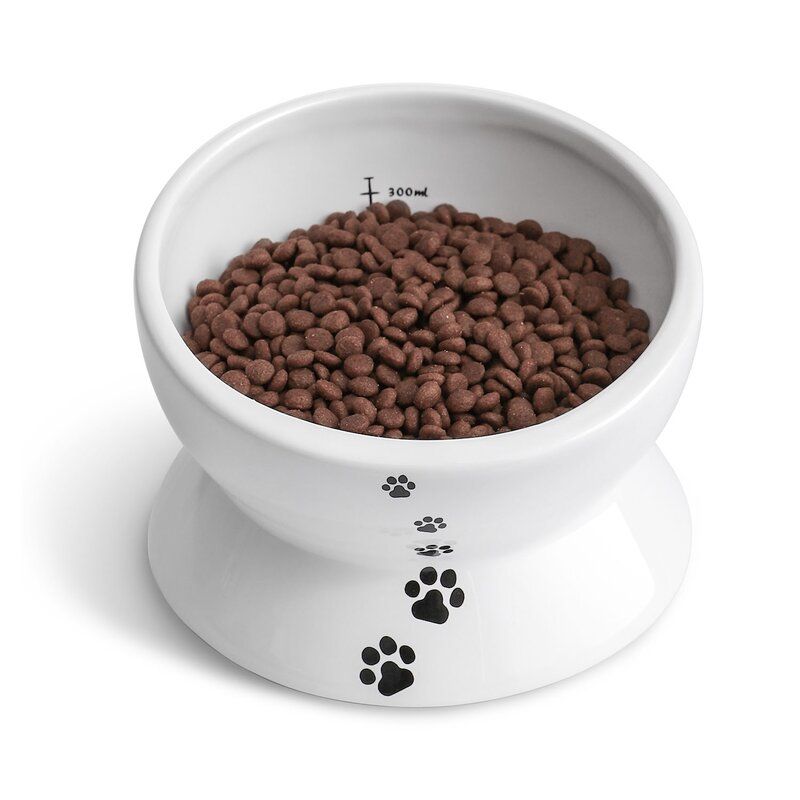 Elevated Cat Food Ceramic Bowl thumbnail 2