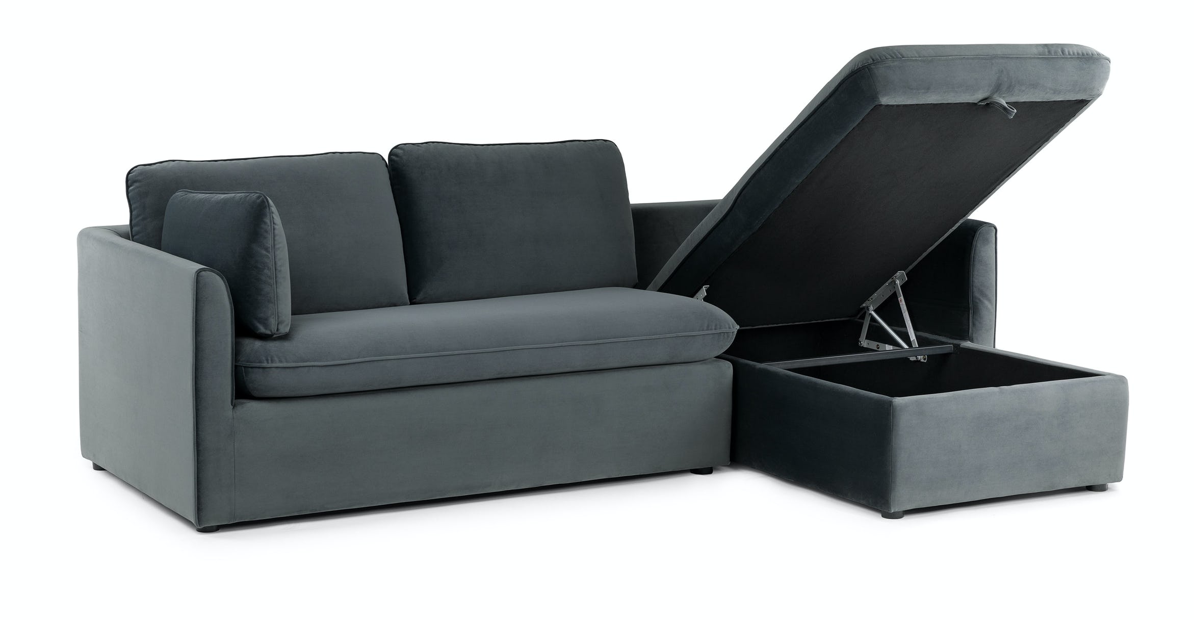 Oneira Deep Sea Blue Right Sofa Bed thumbnail 5