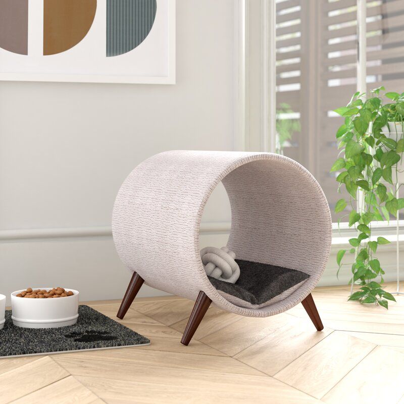 Heidi Tunnel Bed with Wood Leg Elevated thumbnail 2