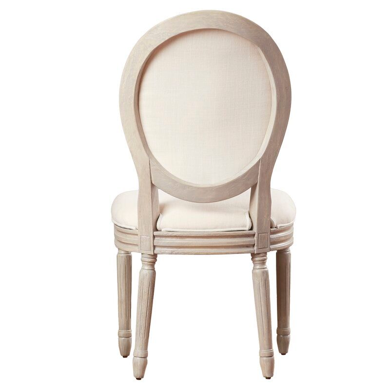 Falgoust Upholstered King Louis Back Side Chair Set of 2 thumbnail 6