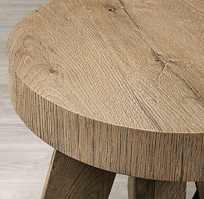 DAVOS OAK SIDE TABLE thumbnail 2