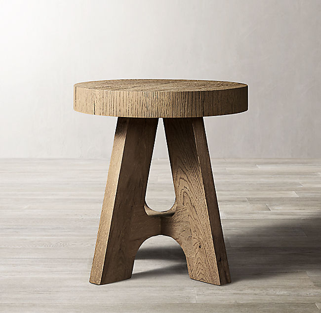 DAVOS OAK SIDE TABLE thumbnail 3