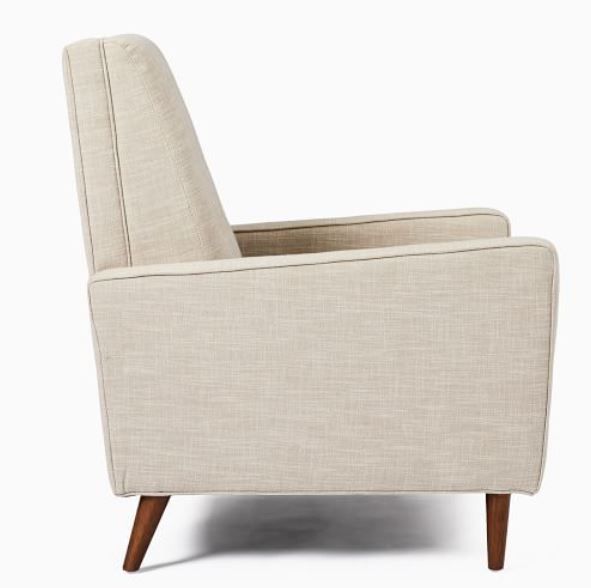 Rhys Mid Century Recliner thumbnail 2
