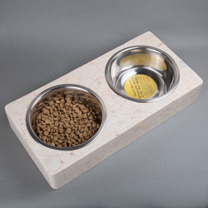 Double Pet Food and Water Feeding Bowl thumbnail 3