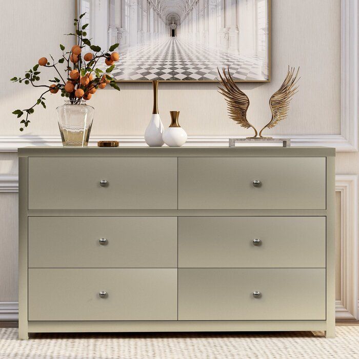 Adare 6 Drawer Double Dresser thumbnail 2