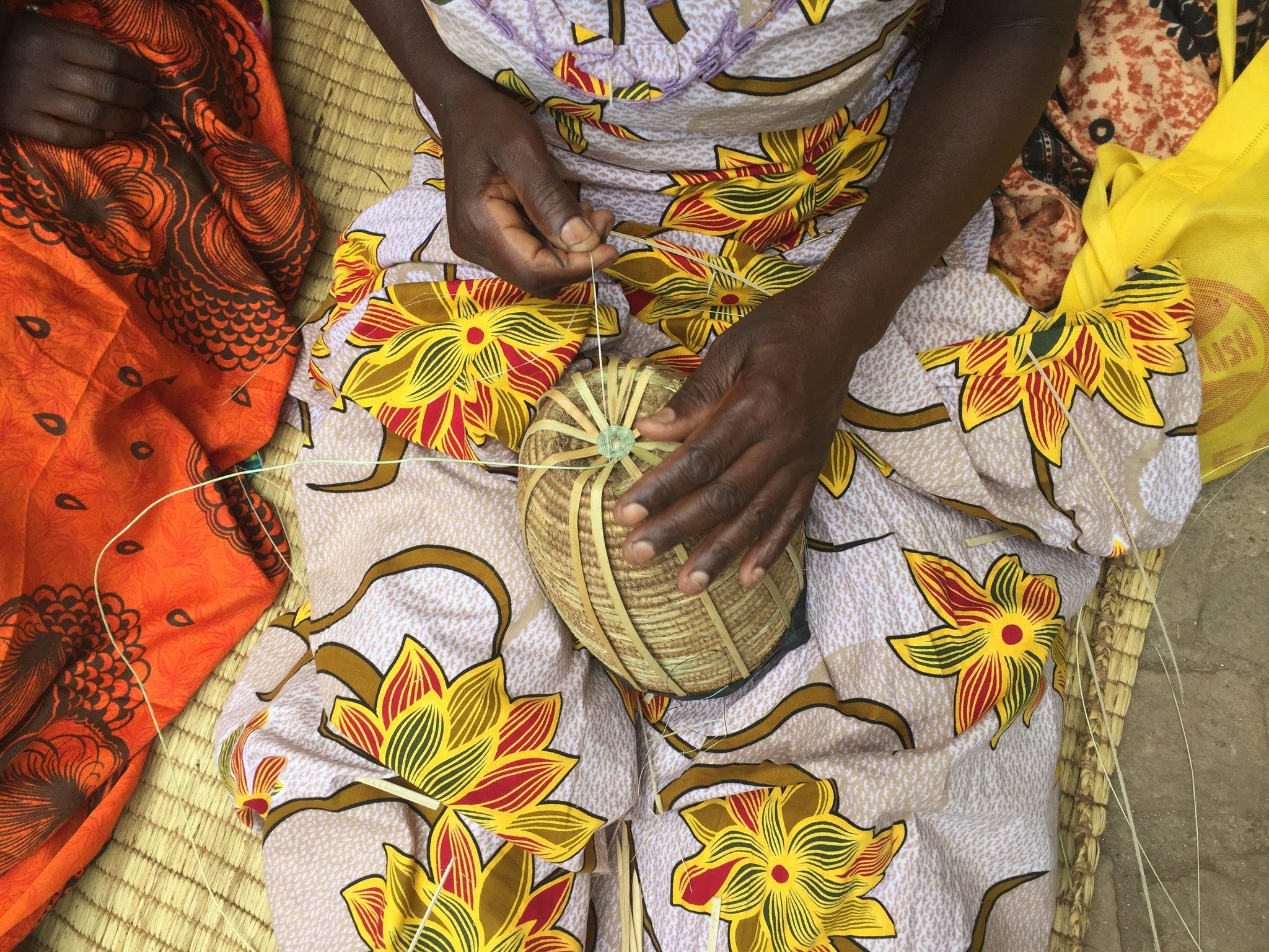 Huye Floor Basket I thumbnail 2