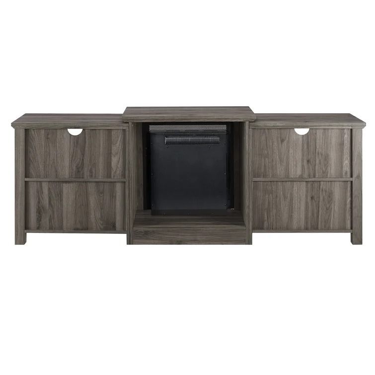 Woodbury TV Stand with Electric Fireplace thumbnail 4