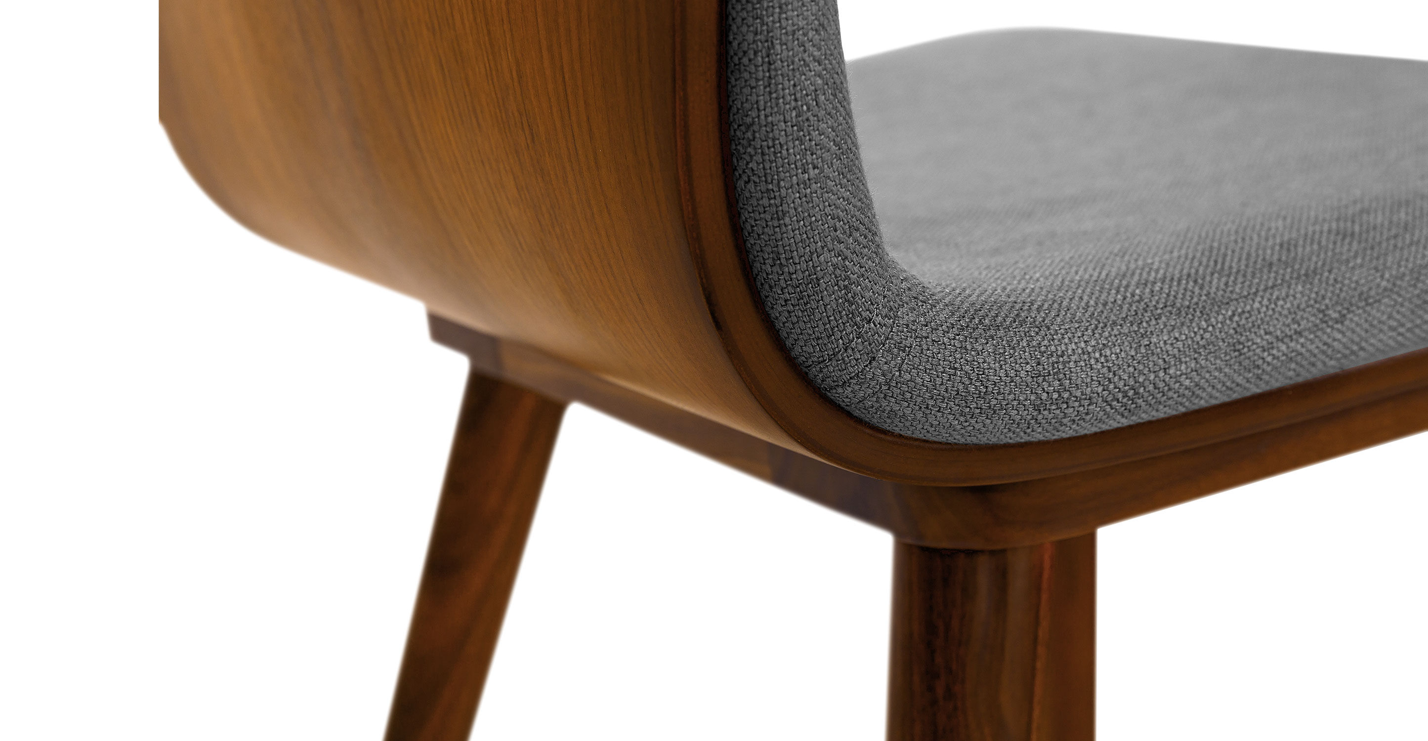Sede Thunder Gray Walnut Dining Chair thumbnail 5