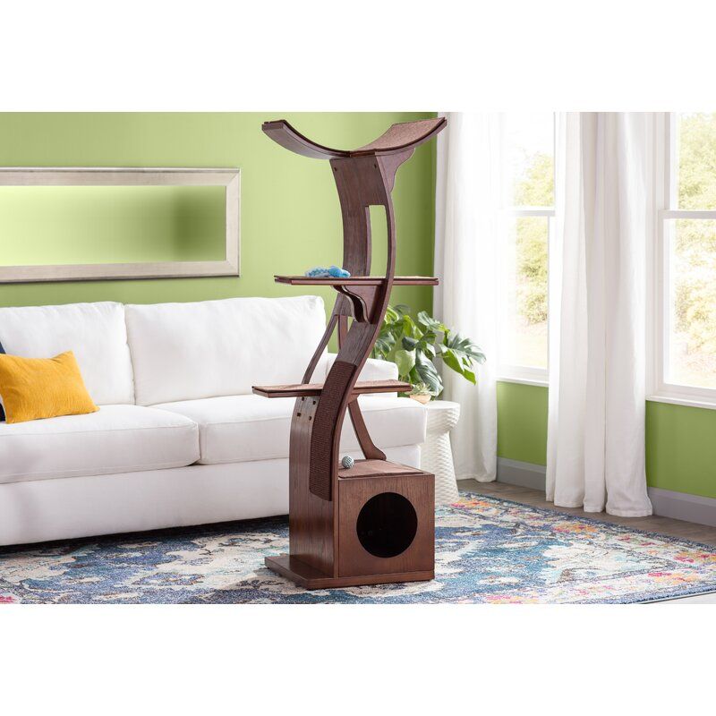 69" Cleopatra Cat Tree thumbnail 2