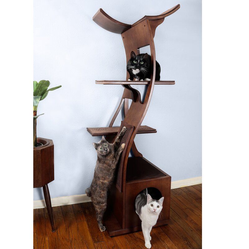 69" Cleopatra Cat Tree thumbnail 3