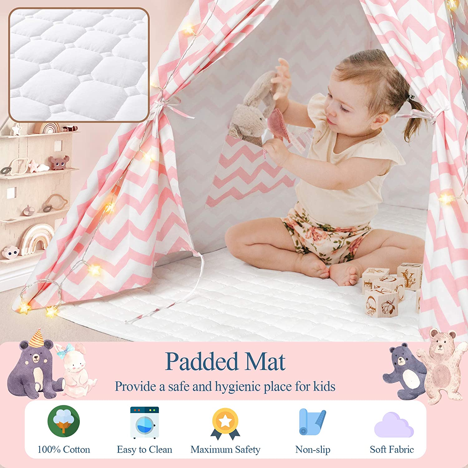 Customer Tiny Land Teepee Tent thumbnail 3