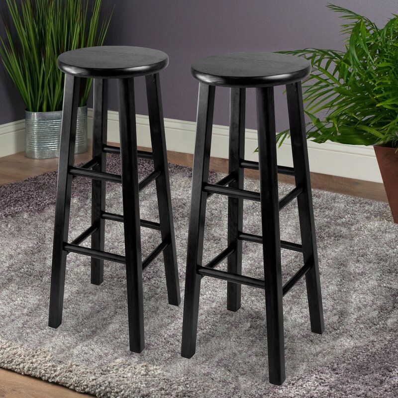 Bar Counter Stool Set of 2 thumbnail 3