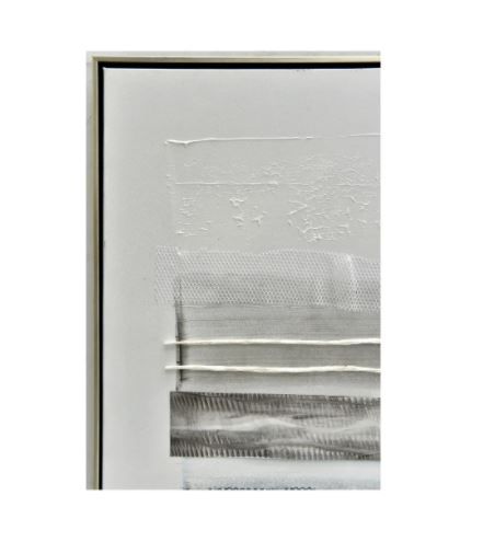 Stormy Framed Canvas - White thumbnail 2