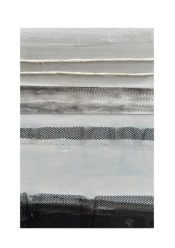 Stormy Framed Canvas - White thumbnail 3