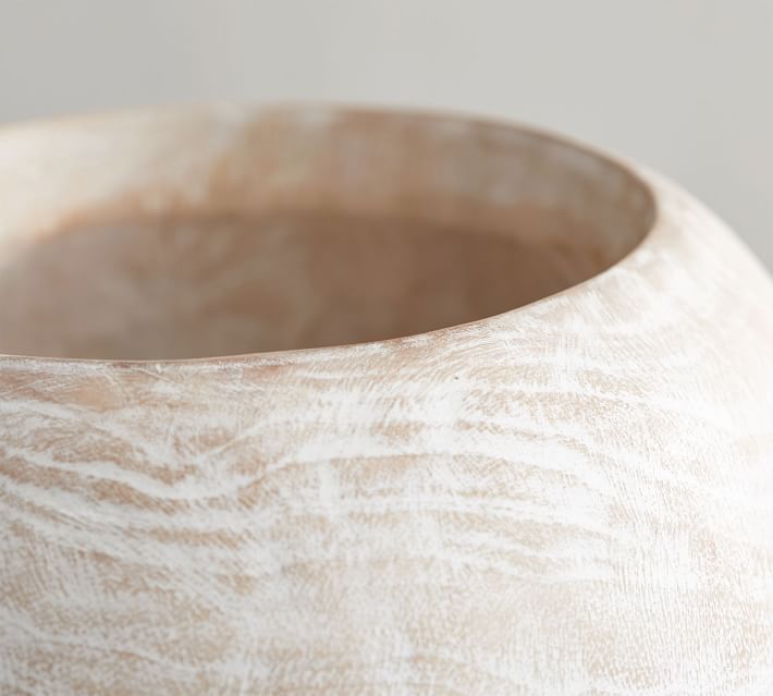 Handmade Mango Wood Vases thumbnail 3