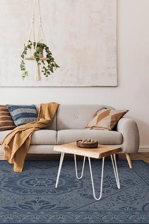 Almana Cobalt Blue Rug-8'x10' thumbnail 2